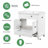 30'' Single Bathroom Vanity With Ceramic Top