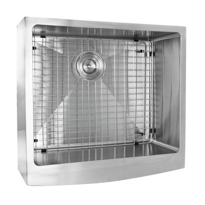 Pro Series 24'' L Single Bowl Stainless Steel Kitchen Sink