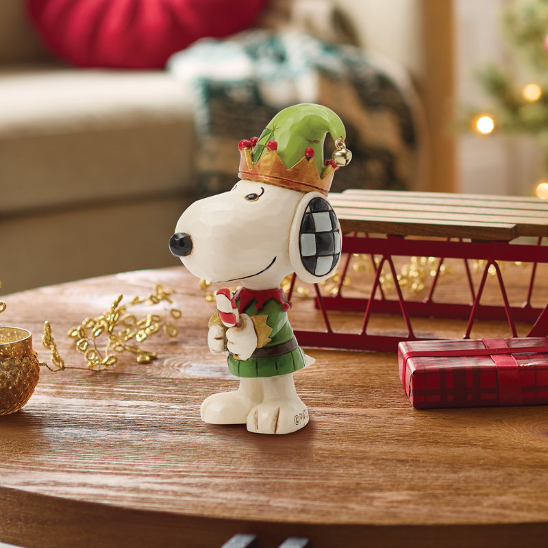 Figurine miniature Peanuts par Jim Shore Snoopy