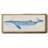 Rustic Whale II- Framed Canvas