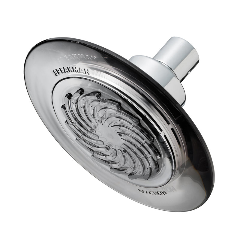 Speakman Reaction Full Fixed Shower Head, Smokey Gray