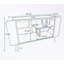 Grande maison pour chat avec verre trempé - bois de sapin, ventilation creuse, maison pour animaux-122695924