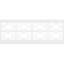 Panneaux muraux blancs 94,5 "(paquet de 4)-69958449