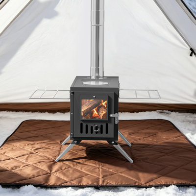 Rectangle Wood Burning Smokeless Fire Pit