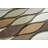 Zeille Glass and Metal Arabesque Mosaic Kitchen Backsplash, Bathroom, Shower, Wall and Floor Tile-50665657