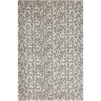 Tapis ivoire noué à la main de haute qualité