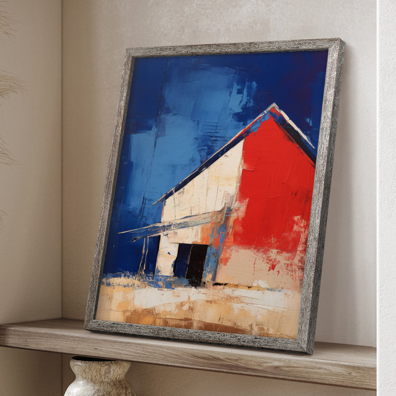 «LANDSCAPES Series CX III», reproduction encadrée - bois massif, H 11 po x l 9 po