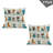 Fabric Reversible Throw Pillow