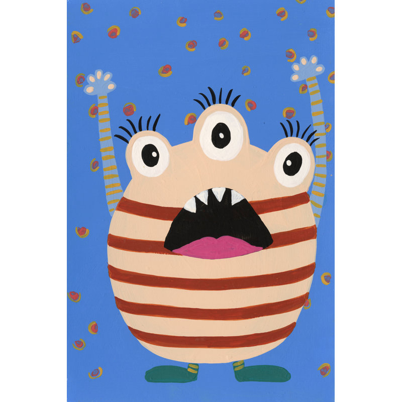 Happy Creatures IV by Regina Moore - Wrapped Canvas Painting, 46cm H x 30cm W x 3.8cm D
