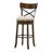 Hesser Swivel Upholstered Counter Stool with Solid Wood Frame-832722250-832722251