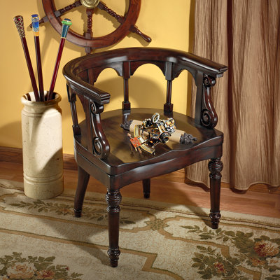 Prince Regent Captain's Barrel Chair