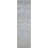 Nourison Tinita 2'3" x 8' Grey Blue Modern Indoor Rug-261505199