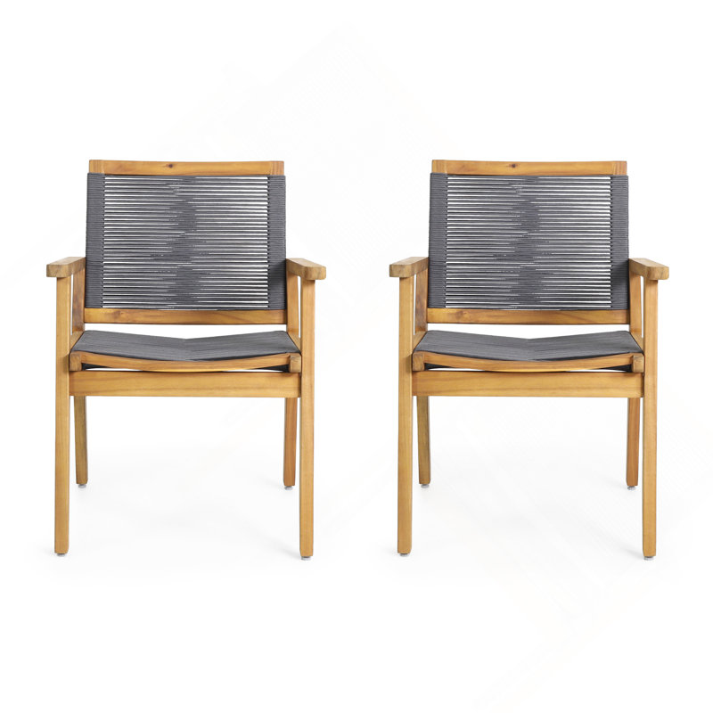 Chaise de salle à manger (ensemble de 2), capacité de 400 lb