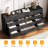 Wooden Dressers for Bedroom with 12 Drawers, Wide TV Stand Dresser for 65 Inch TV, Chest of Drawers, Wood Modern Clothes Storage Organizer for Living Room, Hallway-1567687750