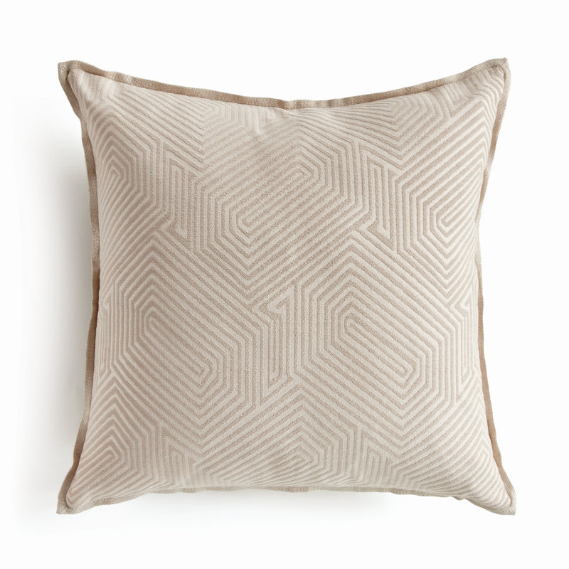 Polyester Indoor/Outdoor Pillow Cover & Insert, Square, 24"H x 24"W