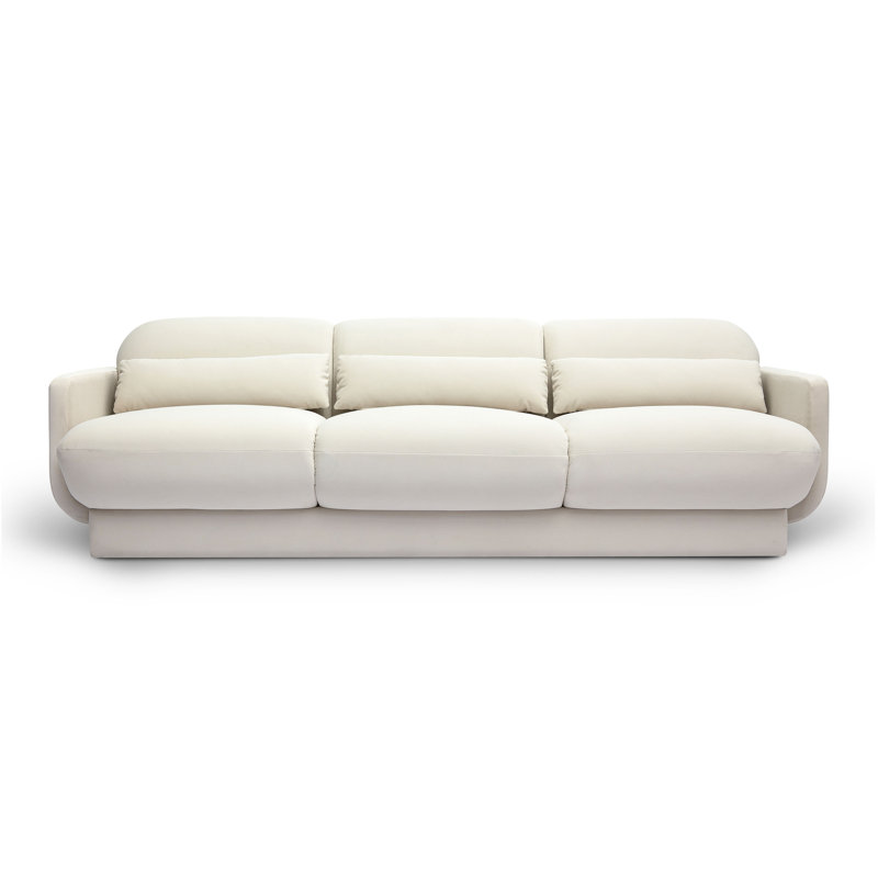 Canapé Tov Furniture Azalea, Crème