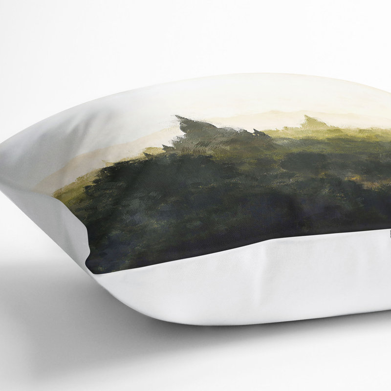 Old Bagan in Myanmar Cushion with Filling, 40cm H x 40cm W x 15cm D, White