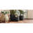  Lightweight MGO Planter Set of 3, Round Weather Resistant Outdoor Indoor Flower Pots for Garden Patio, Black-1744060167