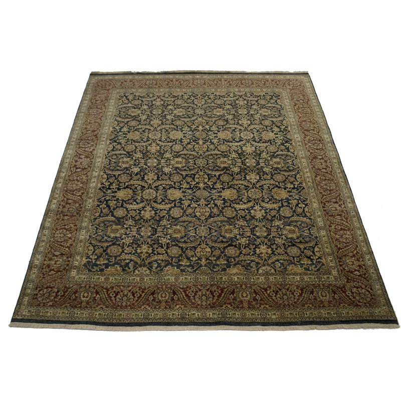 Wool Floral Indoor Rug
