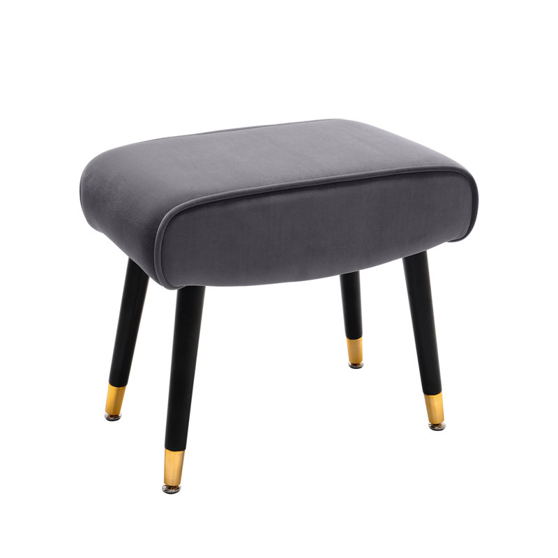 Manufactured Wood Accent Stool, Grey