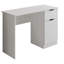 BUREAU ÉCRAN DE 43 POUCES AVEC ARMOIRE BLANC-1398785811