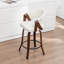 Tabouret de comptoir pivotant en similicuir Providence-128799122