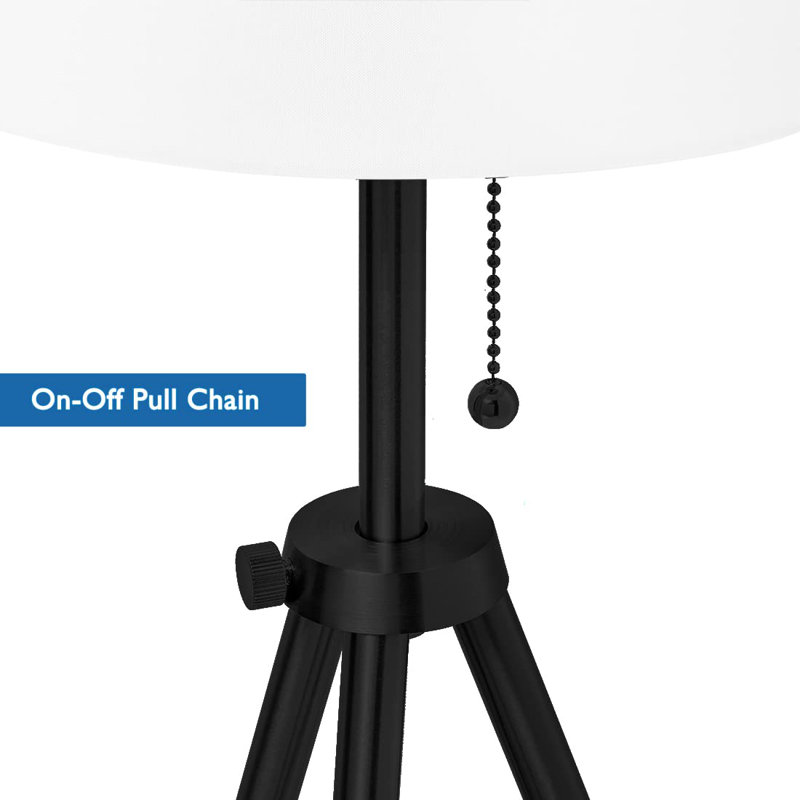 Tripod Table Lamp Adjustable in Height