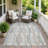 Machine Washable Indoor/Outdoor Chantille ACN2711 Casual Rug-1031973379-1031973376