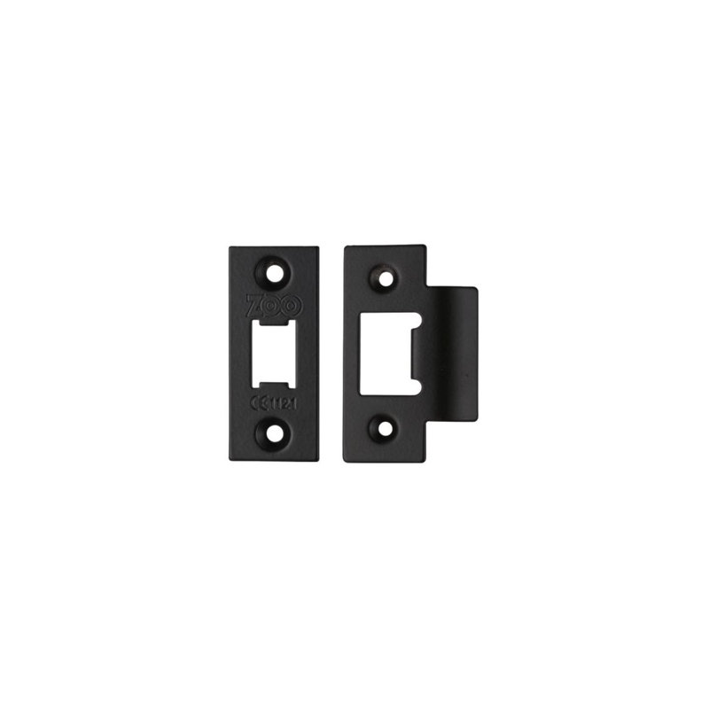 Heavy Duty Tubular Latch, Powder Coat Black