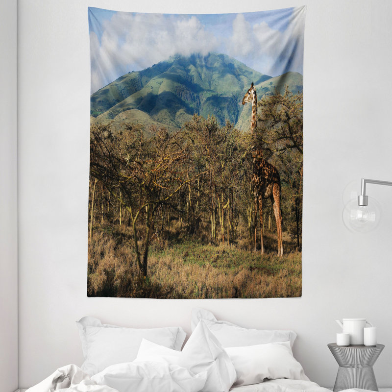 Tapisserie en polyester, H 80 po x l 60 po