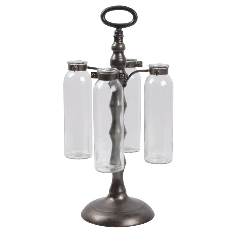 Vase de table suspendue en métal Wilhoite
