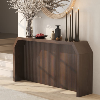 47.2" Console Table, Modern Entryway Foyer Table For Hallway & Living Room