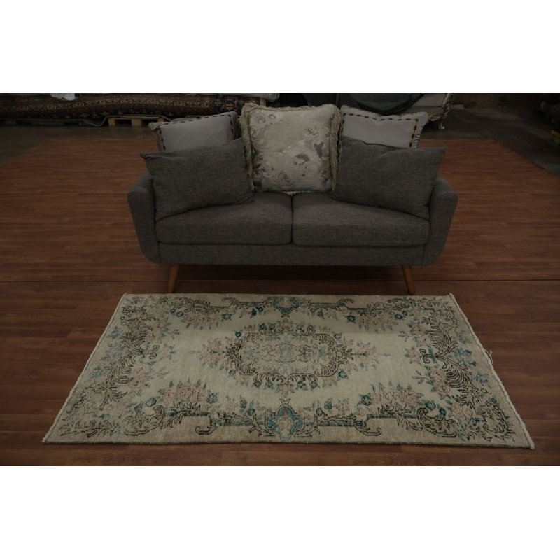Élégance rétro: tapis turc vieilli 3 x 6