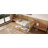 Traditional Style Rattan Daybed With 2 Drawers For Limited Space,Guest Room