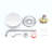 Round Shower Faucet (Valve Included）