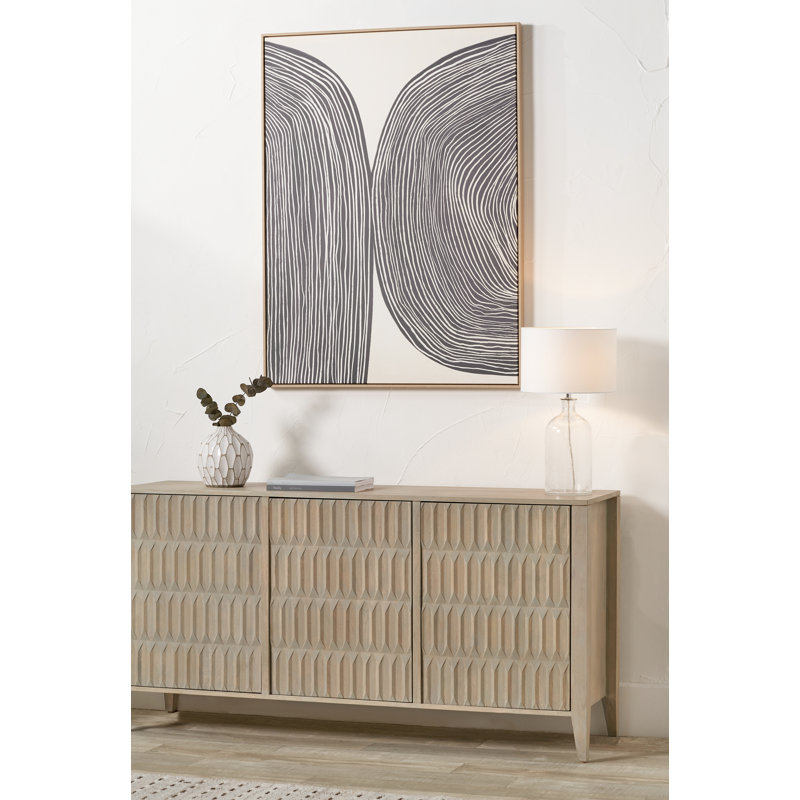 Floater Frame Painting on Canvas
