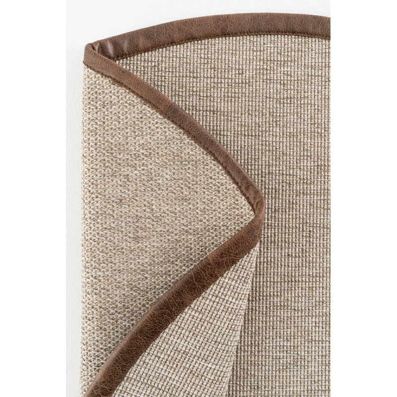 Tapis en sisal Klem, Rond 3 pi 4 po