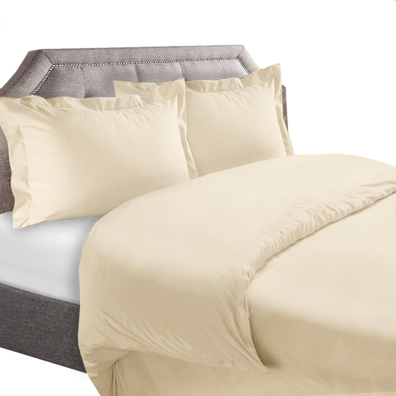 Ensemble de housse de couette , Crème, Grand