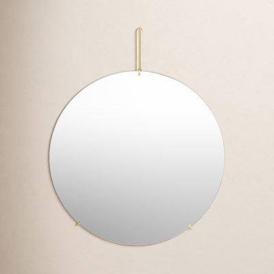Galactic Stainless Steel Accent Mirror