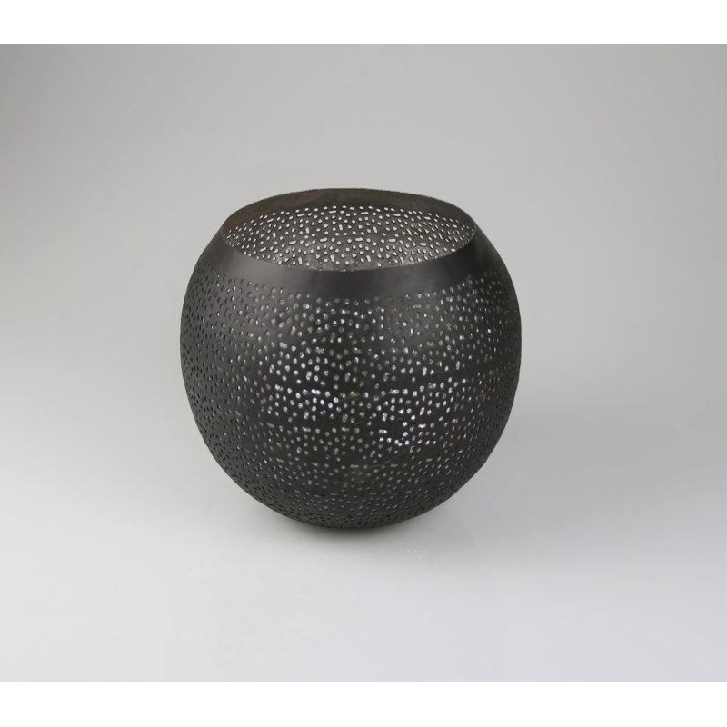 Metal Tabletop / Centrepiece Votive Holder, Gold, 40 cm H x 40 cm W x 40 cm D