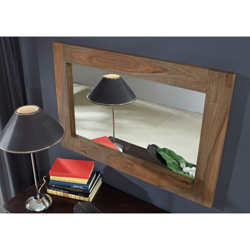Nature Wood Wall Mirror