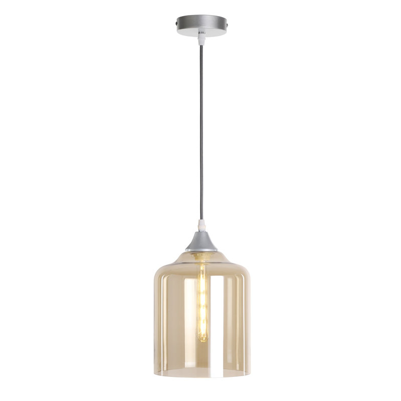 Aevry 1 - Light Pendant, Amber, Silver