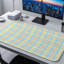 Pastel Gingham Check Desk Mat-1979041995