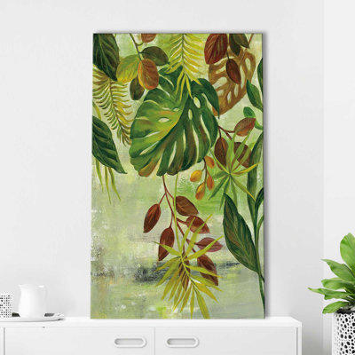 «Tropical Greenery II» par Silvia Vassileva - Peinture