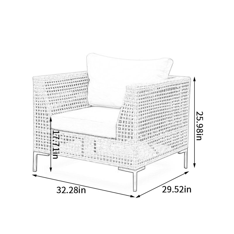 Brianie Outdoor Lounge Chair, Brown, Dark Gray