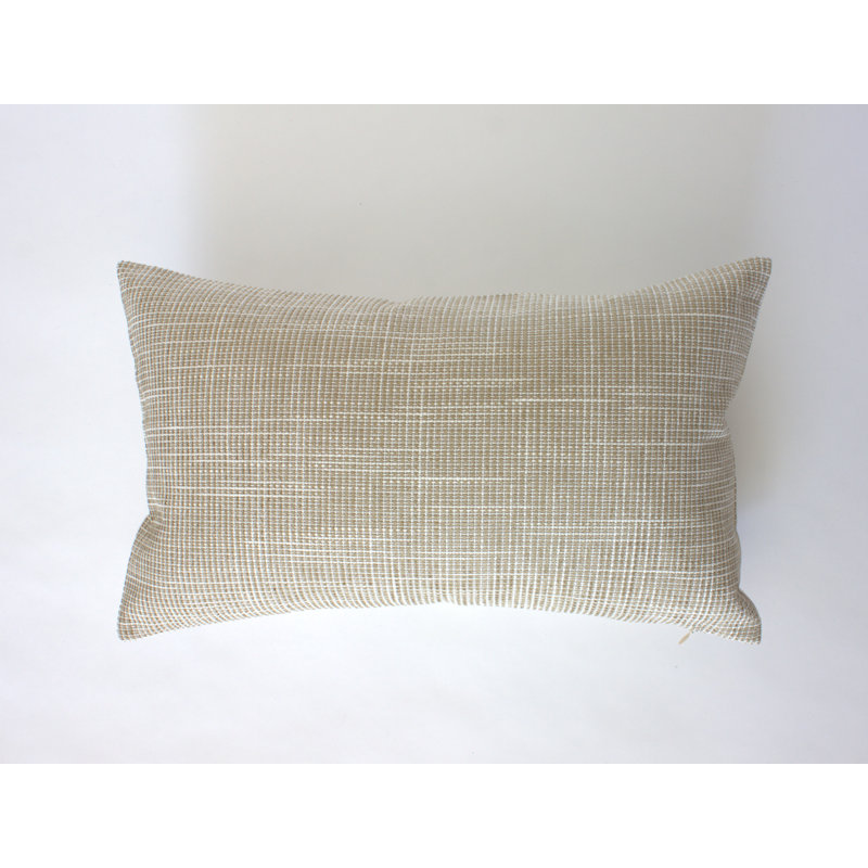Textured Cotton Blend Reversible Pillow Cover