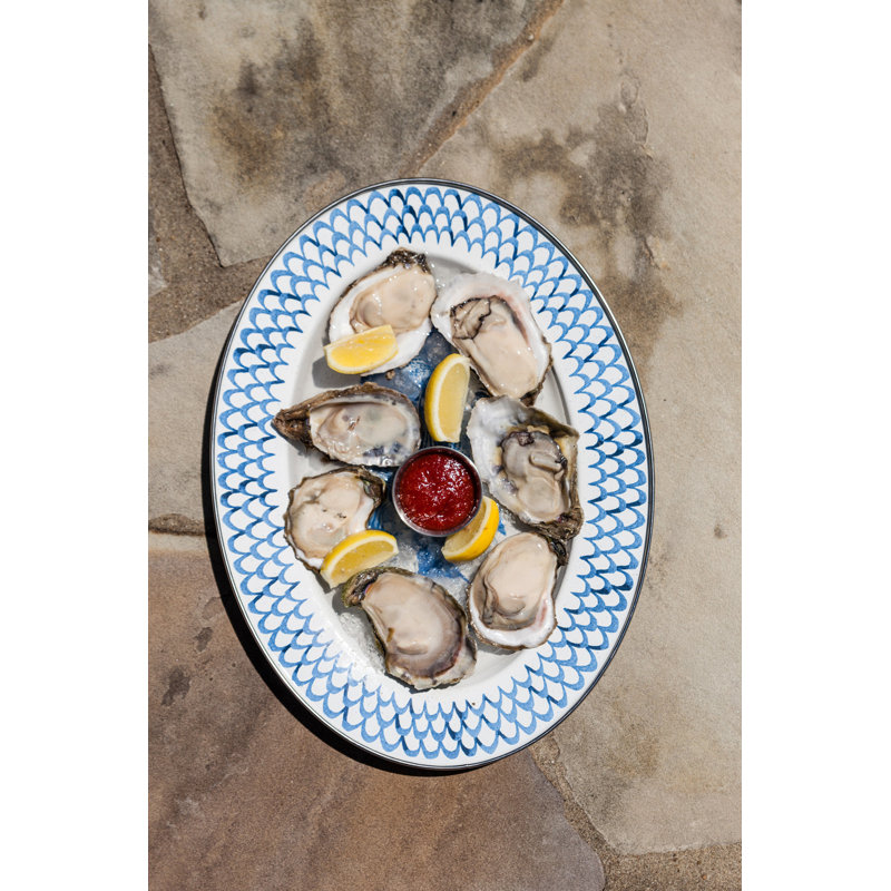 Fish Camp Oval Tray