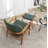 Leifer Upholstered Accent Chair with Ottoman-1534032581