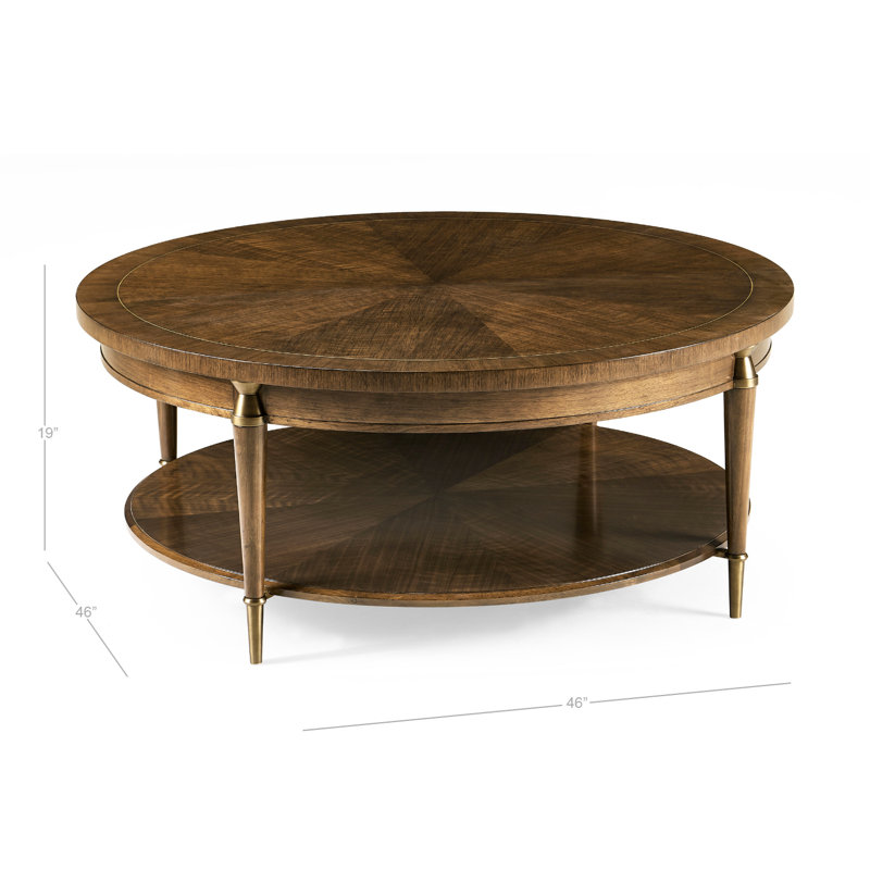 Toulouse Solid Wood Cocktail Table