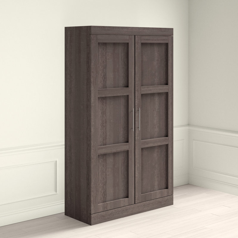 Armoire-penderie Arlex, Écorce gris